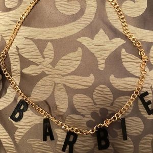 Barbie chain belt